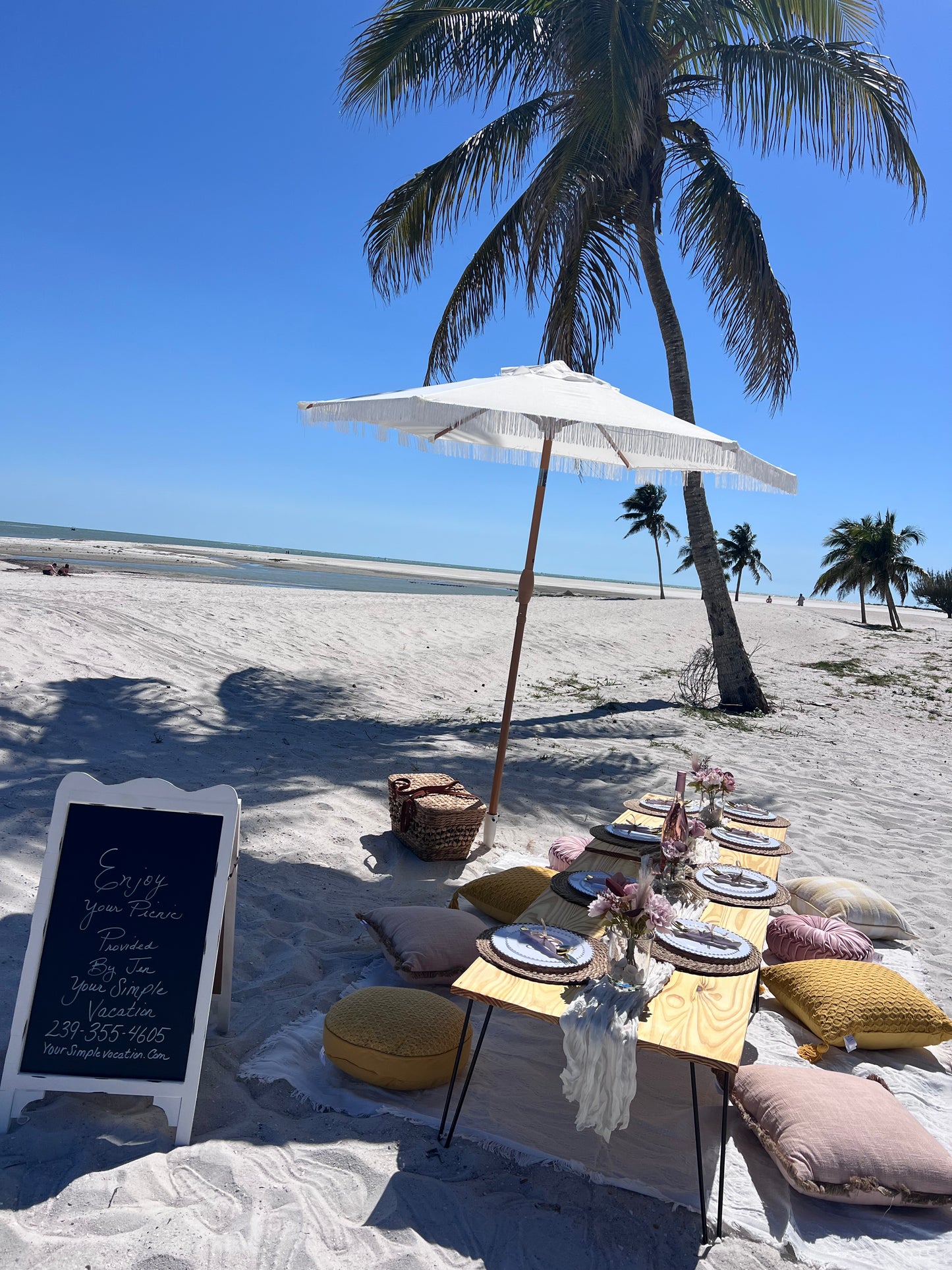 Perfect Picnic on the Beach