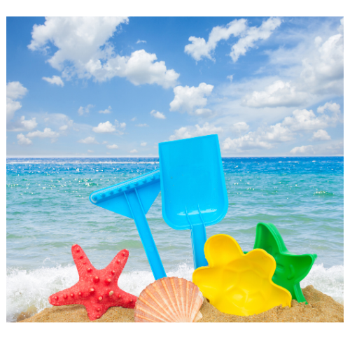 Beach Gear Bag of sand toys